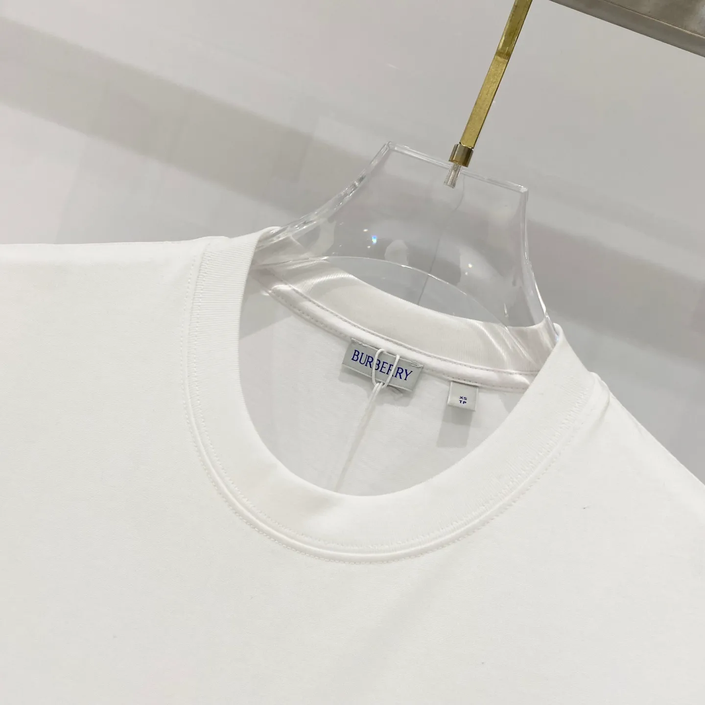 BURBERRY/ - 260 T LOGO Quality 100 ％ Versatile Size:XS-L :Black.White